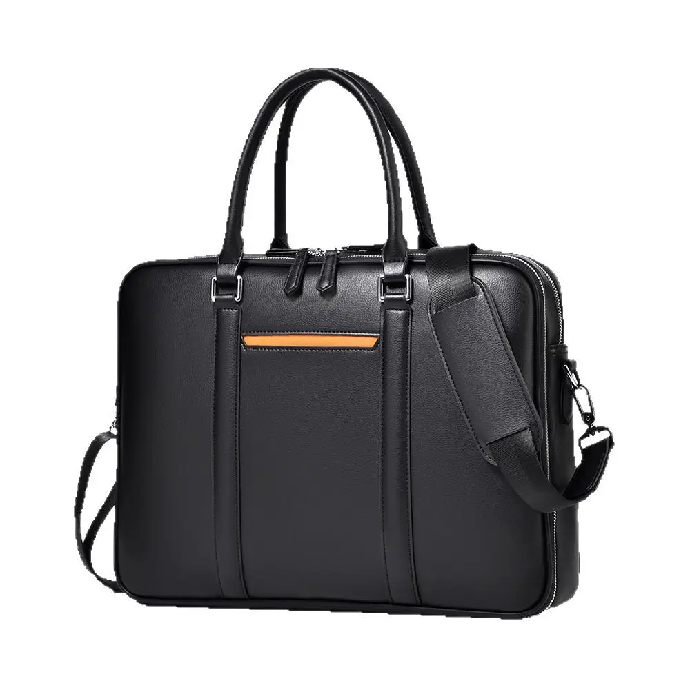 Luxury Genuine Leather Business Briefcase | Men’s Designer Laptop Messenger Bag 4